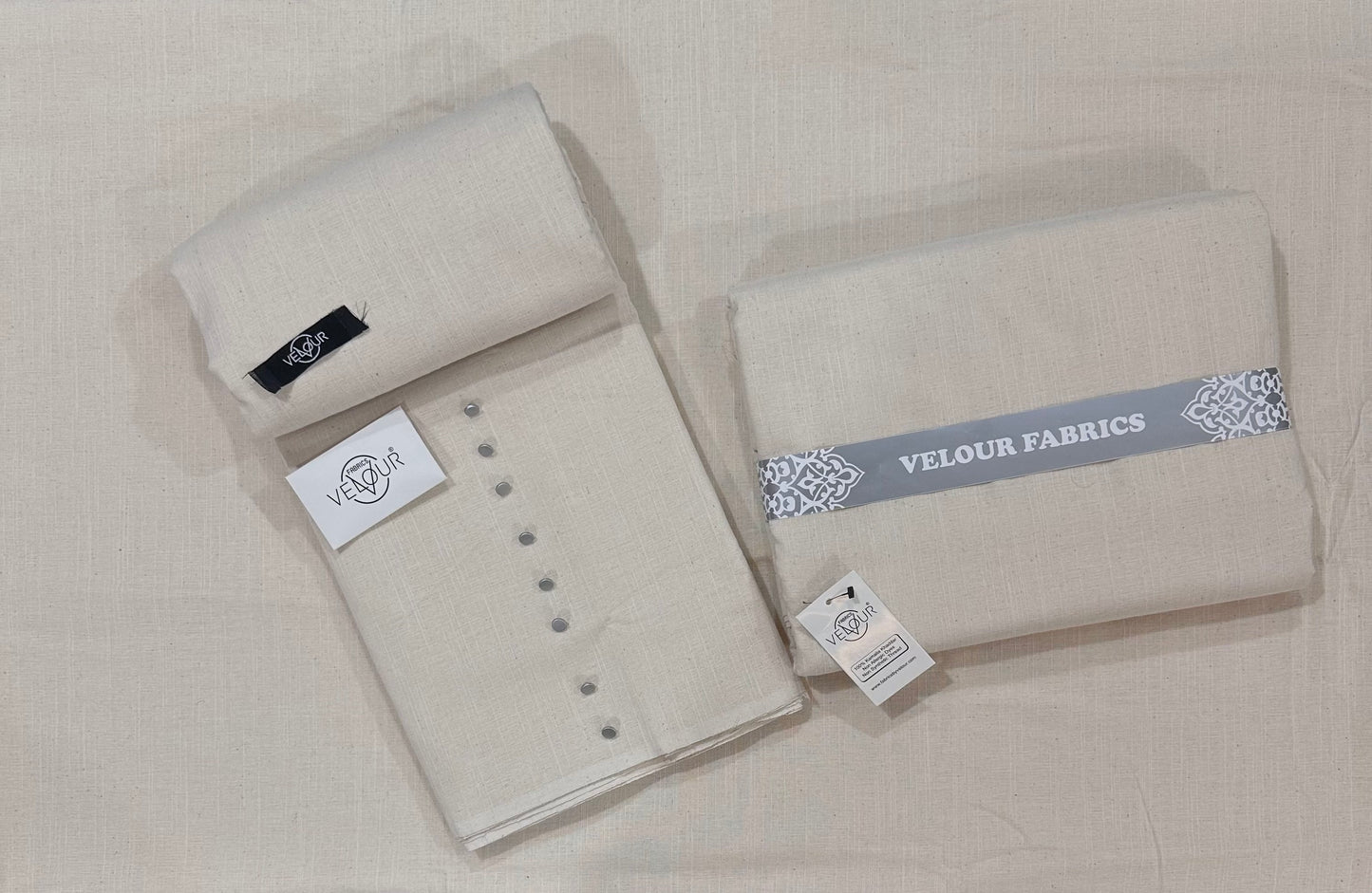 SLUB WINTER KAMALIA KHADDAR- CREAM