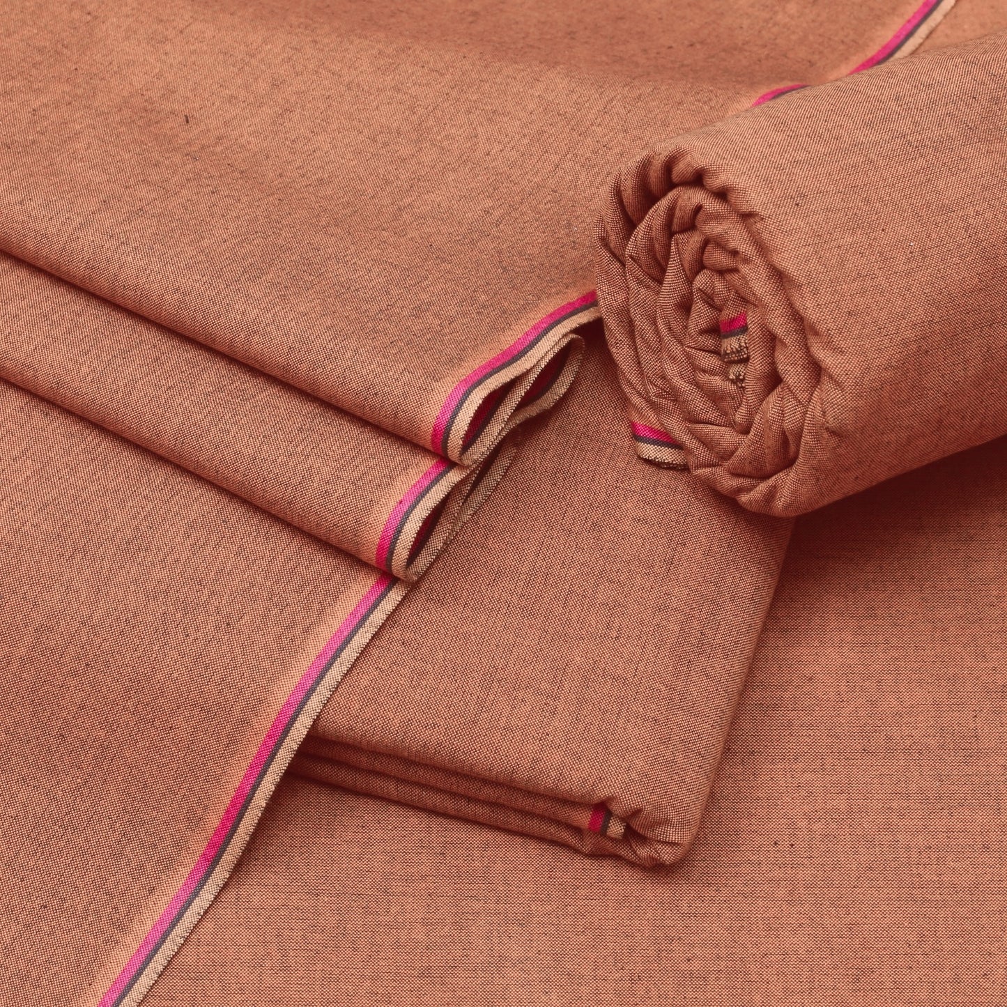 KAMALIA WINTER GOLI KHADDAR -RED COPPER