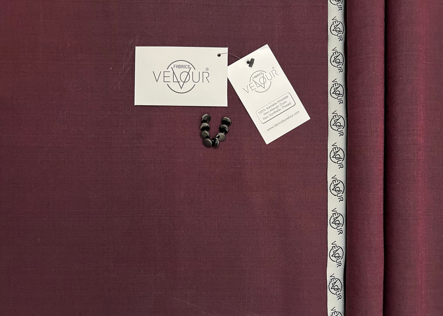 OBSIDIANS SUMMER KHADDAR-MERLOT