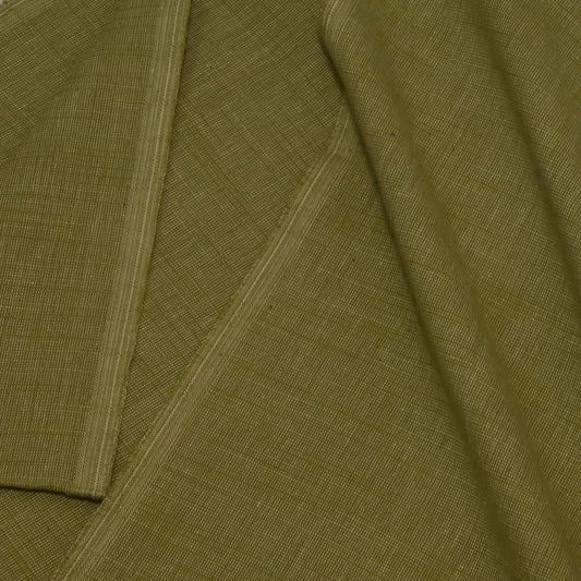 SLUB WINTER KAMALIA KHADDAR- LIME GREEN
