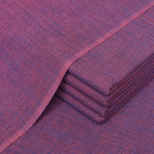 SLUB WINTER KAMALIA KHADDAR- RED WINE