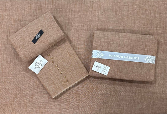 SLUB WINTER KAMALIA KHADDAR- SANDY BEIGE