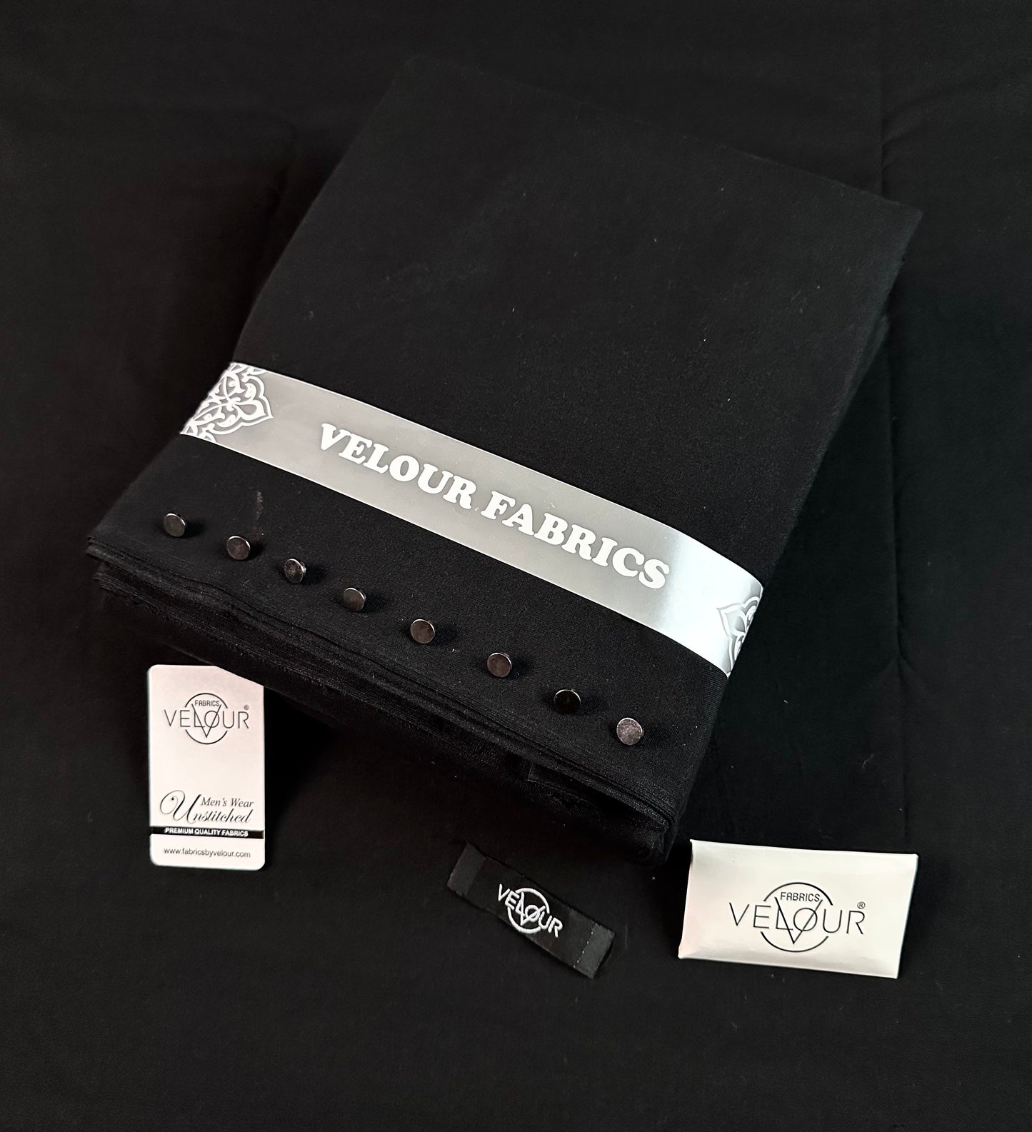 PRESTIGE WINTER KAMALIA KHADDAR- JET BLACK