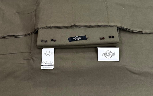 PRESTIGE WINTER KAMALIA KHADDAR- OLIVE GREEN