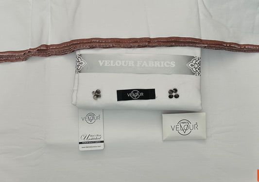 PRESTIGE WINTER KAMALIA KHADDAR - EGG WHITE