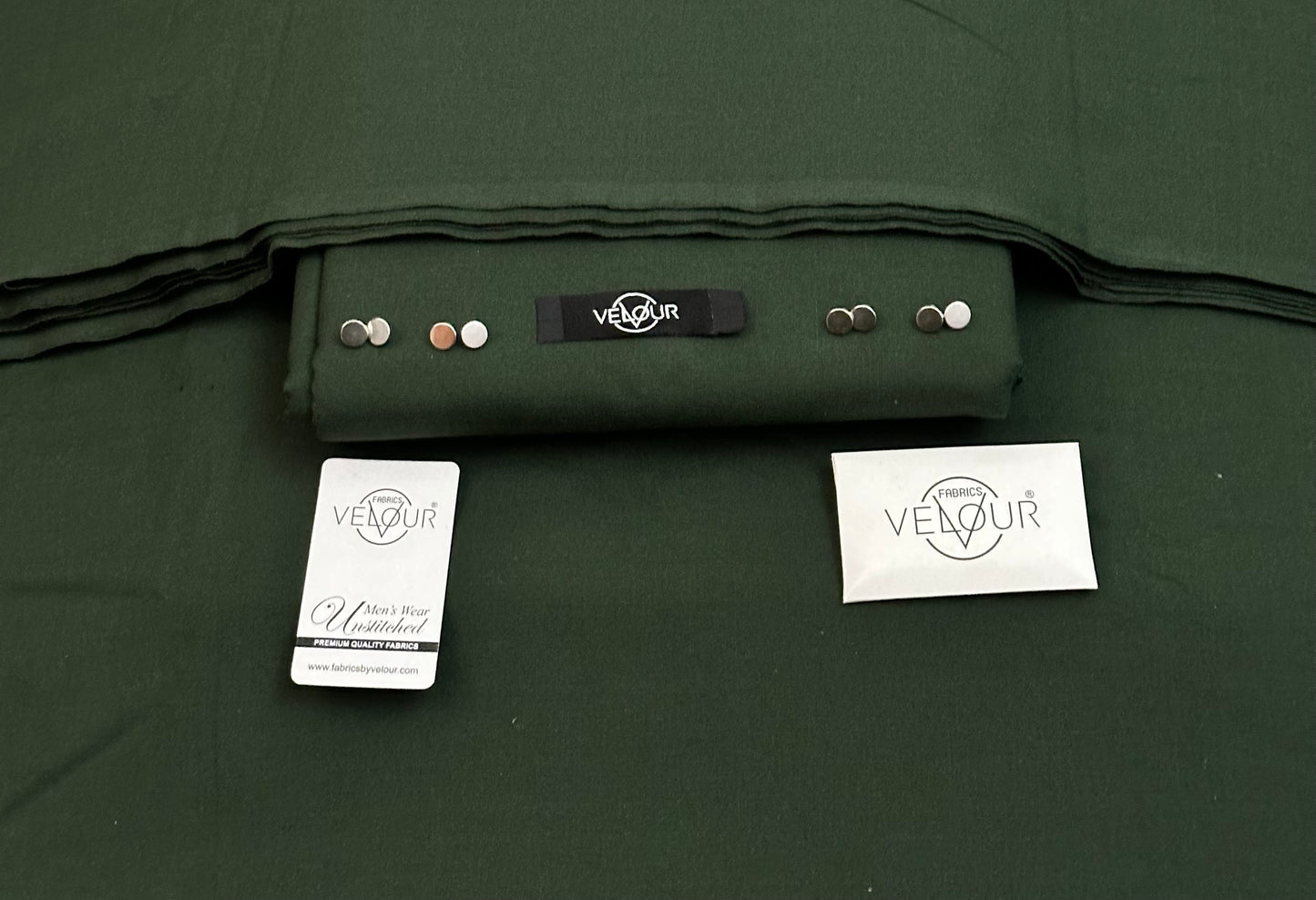 PRESTIGE WINTER KAMALIA KHADDAR- DARK GREEN