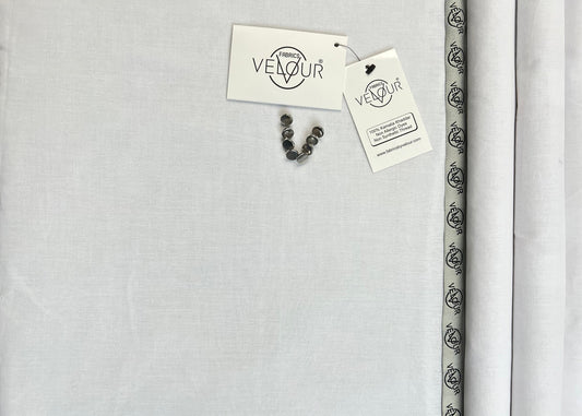 SUMMER SET KHADDA- SUPER WHITE