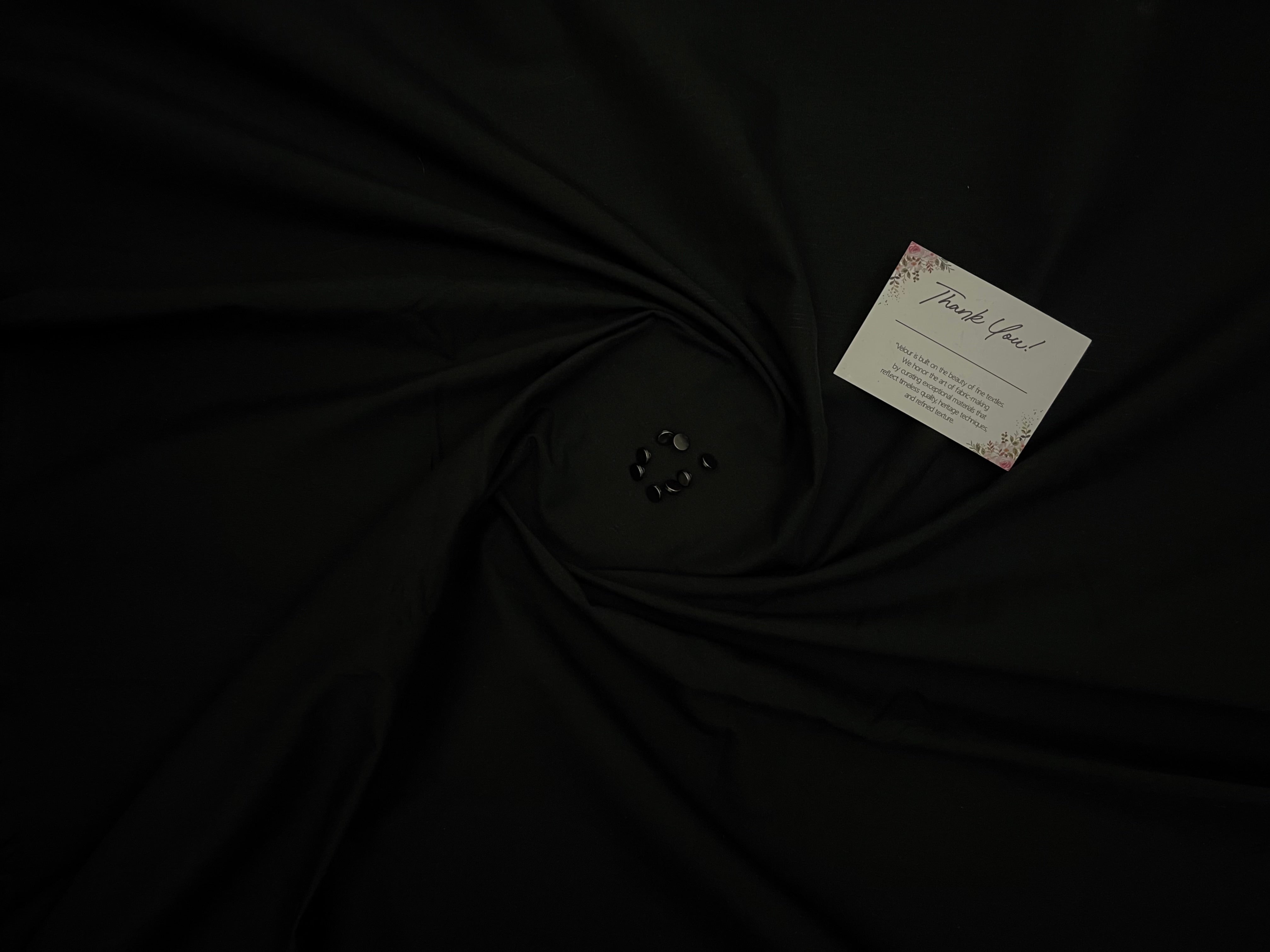 PRESTIGE WINTER KHADDAR- JET BLACK