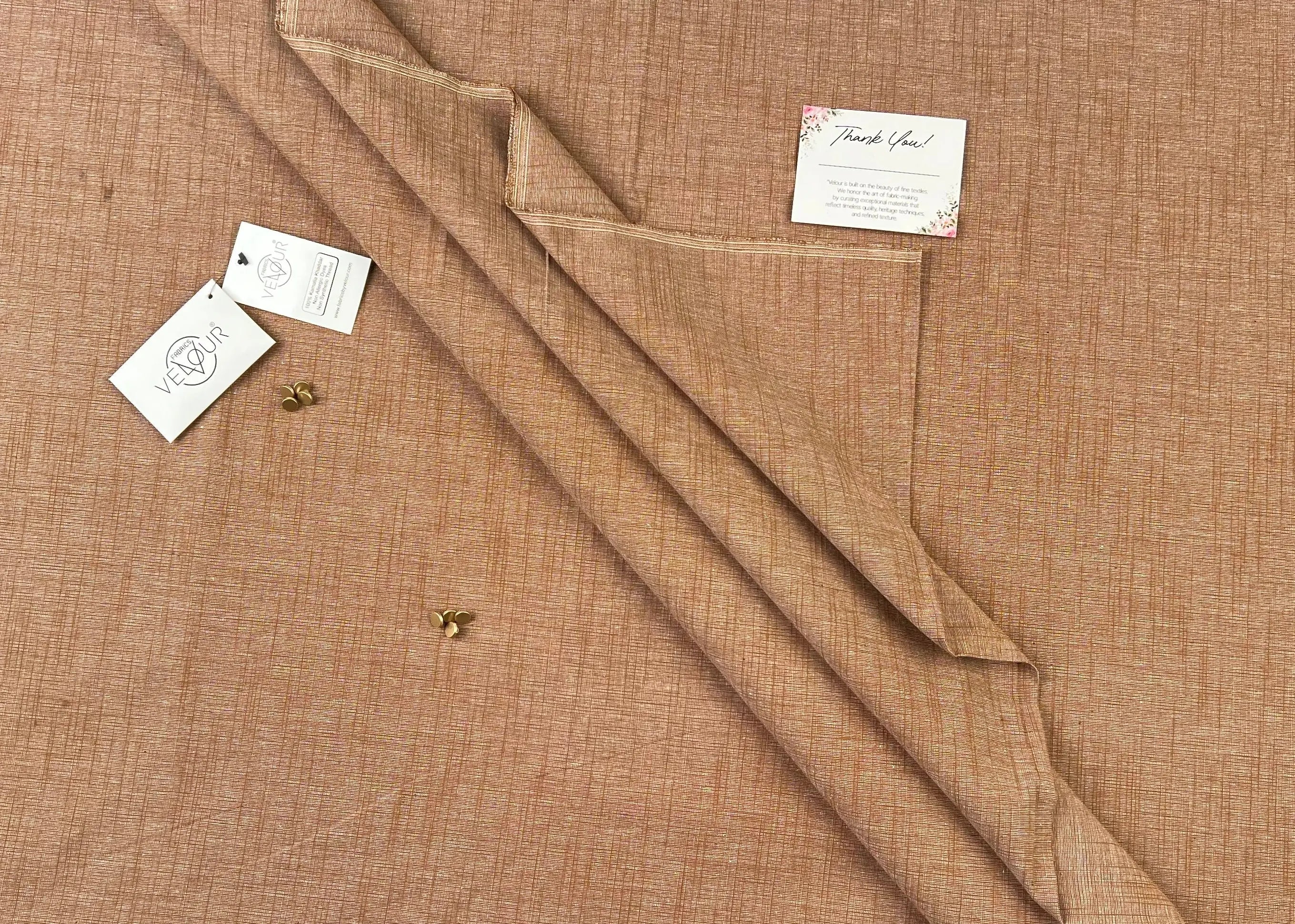 SLUB WINTER KHADDAR- BEIGE