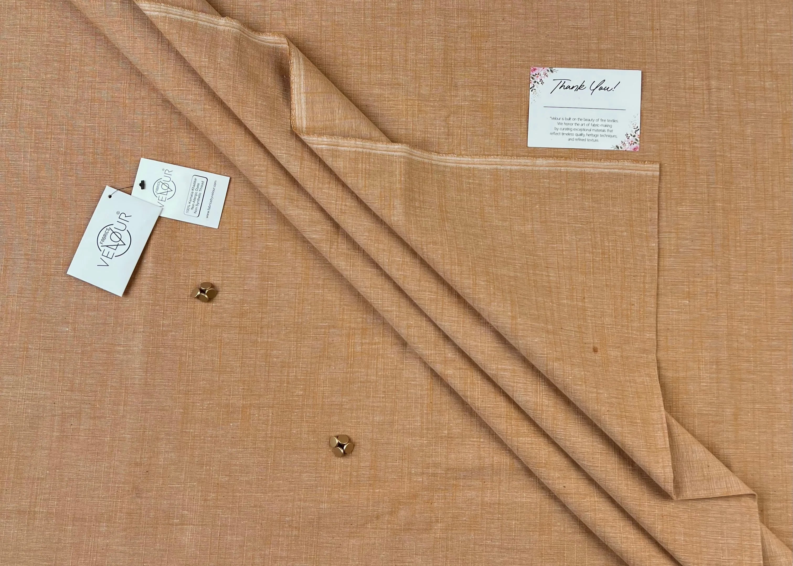 SLUB WINTER KHADDAR- NATURAL JUTE