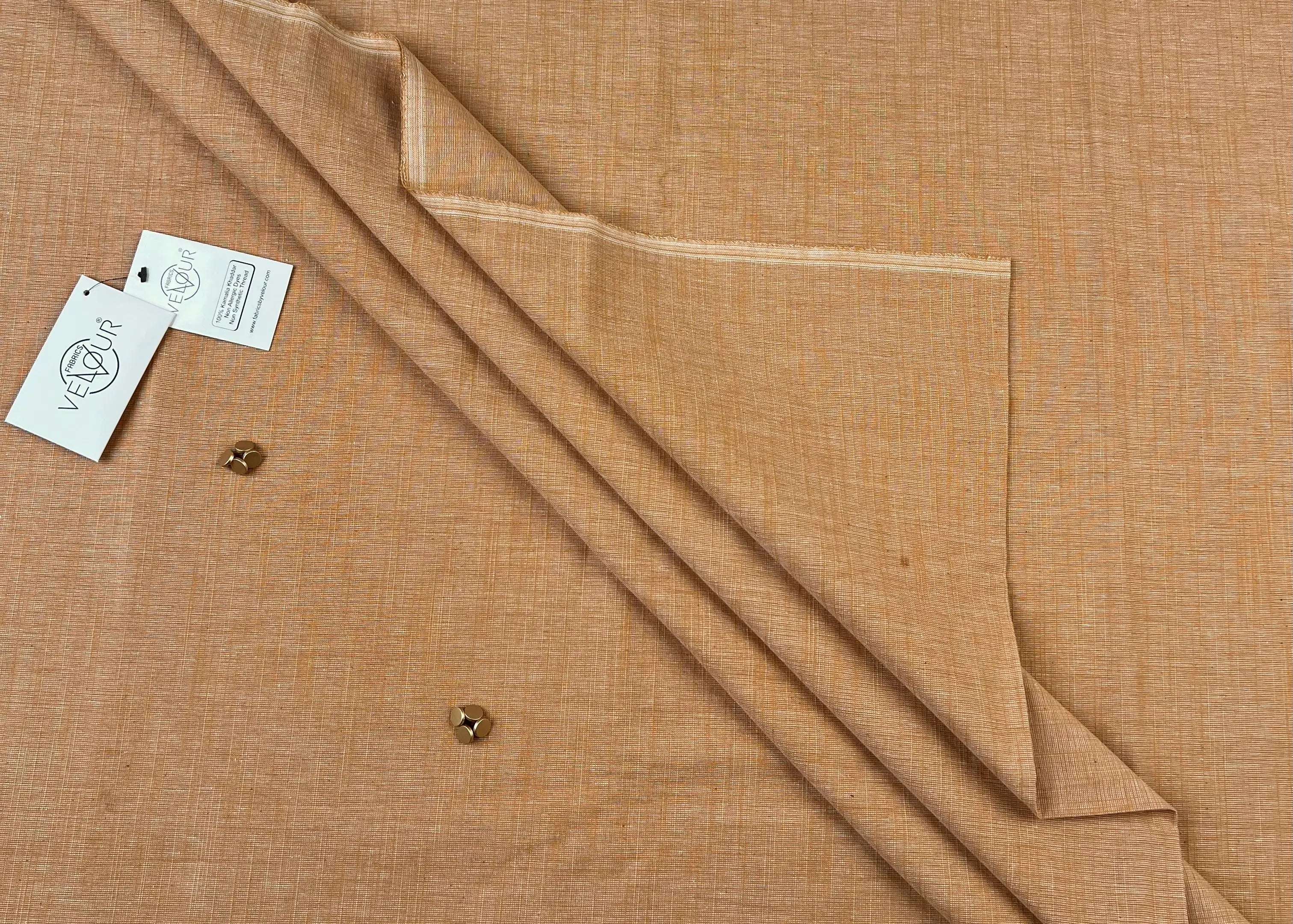 SLUB WINTER KHADDAR- NATURAL JUTE