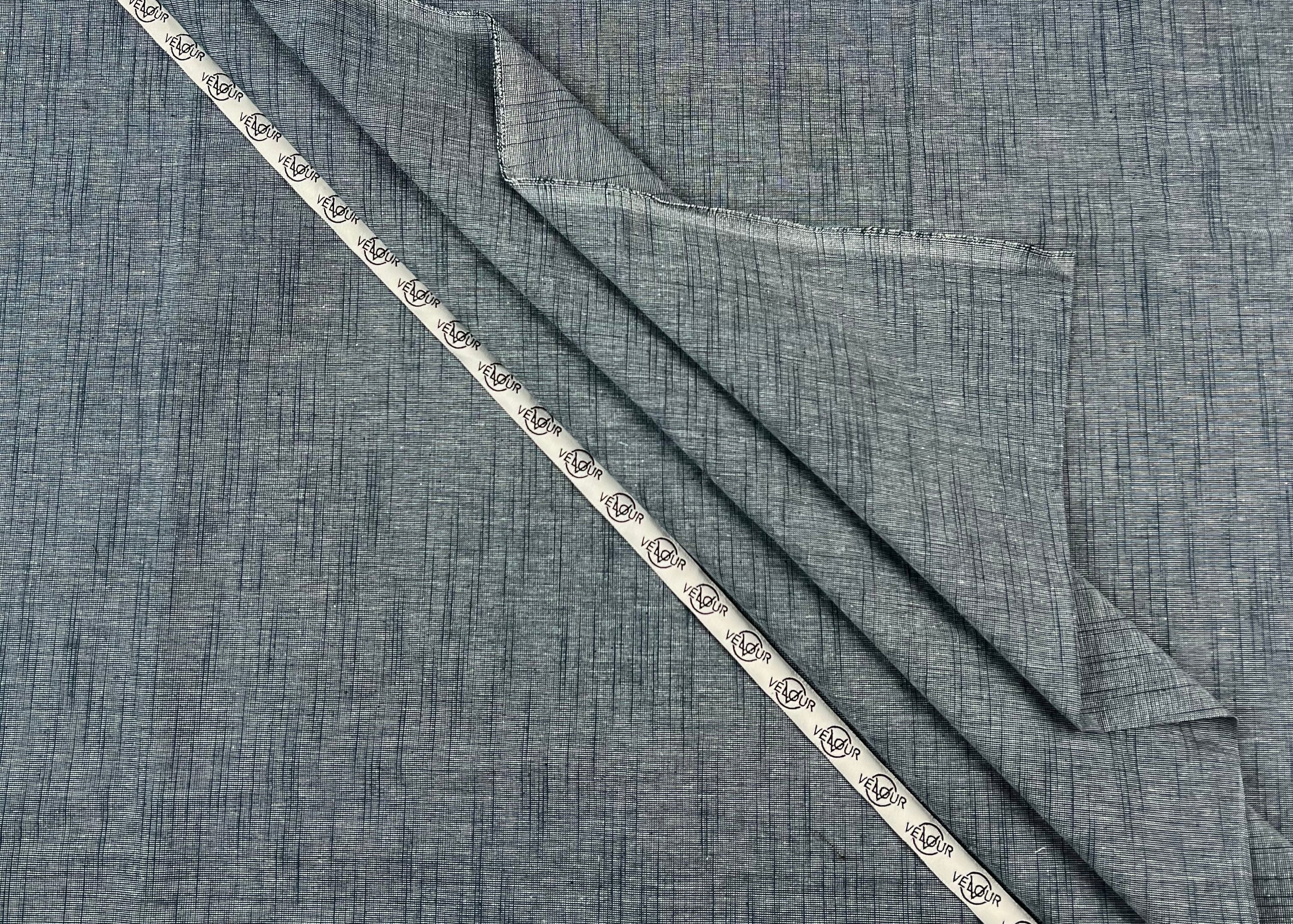 SLUB WINTER KHADDAR- DARK TEAL GREEN