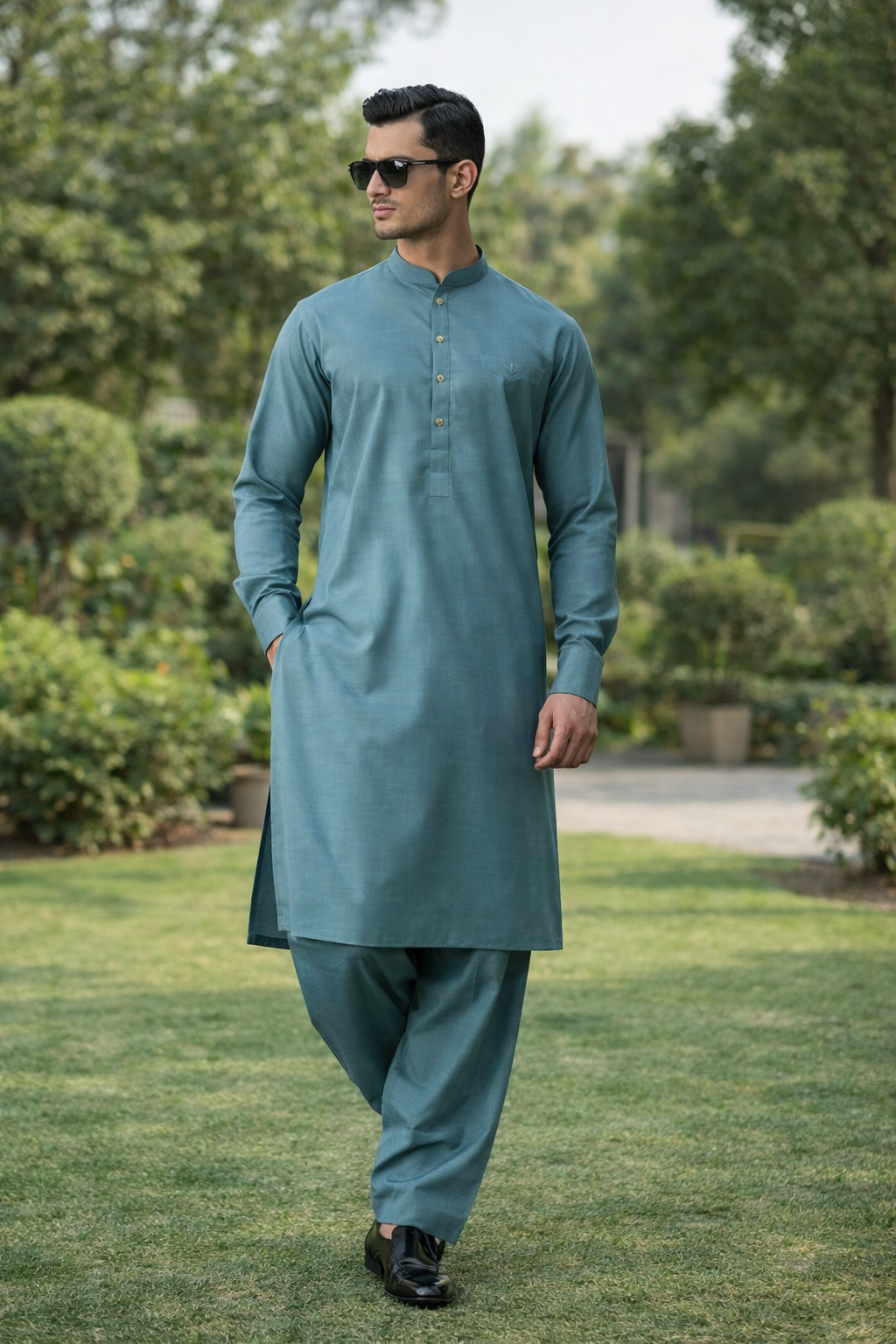 Egyptian Cotton - MUTED TEAL