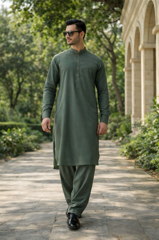 Egyptian Cotton - OLIVE GREEN